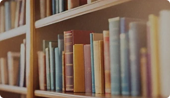 Cozy reading scene with mug and book